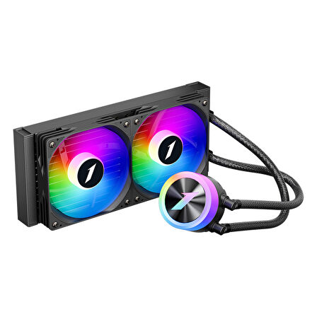 1Stplayer Thunderstorm TS1 240 ARGB 240mm AM5/1700P Siyah İşlemci Sıvı Soğutucu