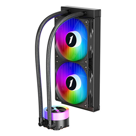 1Stplayer Thunderstorm TS1 240 ARGB 240mm AM5/1700P Siyah İşlemci Sıvı Soğutucu