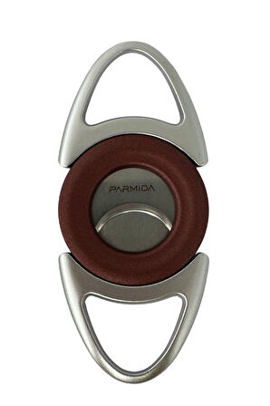 Parmida Gümüş-Bordo Metal Puro Makası Kesici