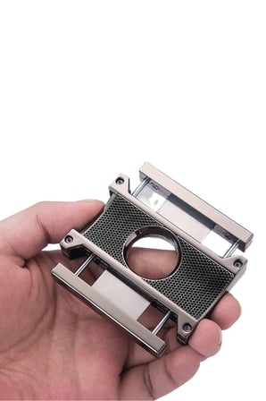 Quantoro Gunmetal Metal Giyotin Puro Makası Kesici