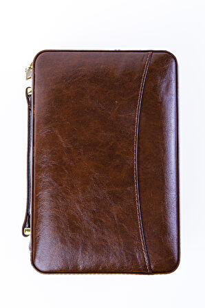 Cohiba XL Açık Kahverengi Dahili Çakmak Deri Puro Taşıma Çantası & Seyahat Humidoru