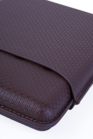 Cohiba Kahverengi Beşli Deri Puro Kılıfı