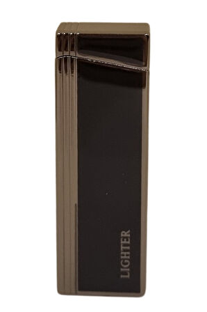 PremiumQuality Gunmetal - Siyah Tek Torch Pürmüz Metal Puro Çakmağı