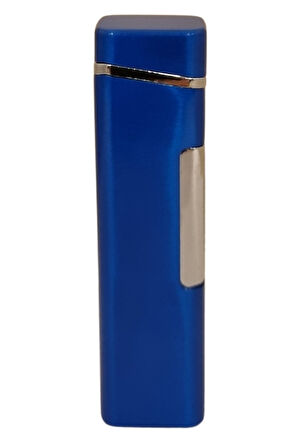 PremiumQuality Mavi Tek Torch Pürmüz Metal Puro Çakmağı
