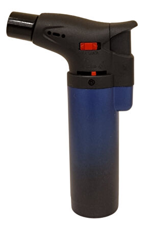 PremiumQuality Lacivert Tek Torch Pürmüz Masa Tipi Plastik Puro Çakmağı