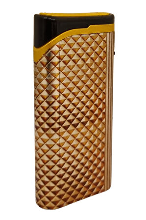 PremiumQuality Gold Tek Torch Pürmüz Plastik Puro Çakmağı