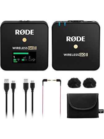 Rode Wireless Go II Single Kablosuz Yaka Mikrofonu OUTLET