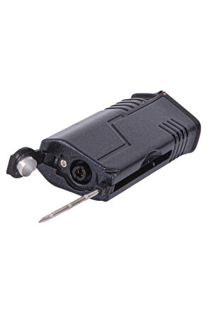 Parmida 3 Torch Pürmüz Siyah Metal Puro Çakmağı