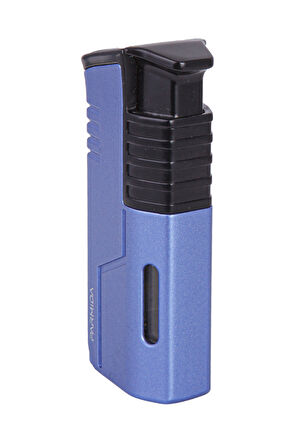 Parmida 3 Torch Pürmüz Mor-Siyah Metal Puro Çakmağı