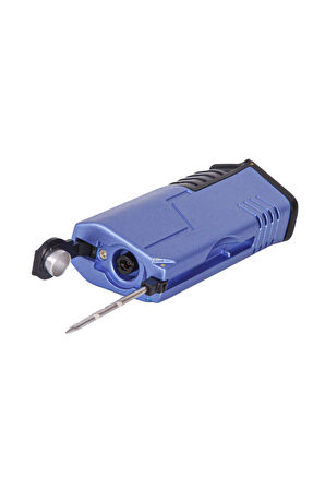 Parmida 3 Torch Pürmüz Mor-Siyah Metal Puro Çakmağı