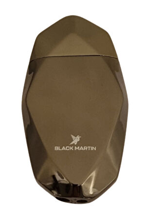 Black Martin Tek Torch Pürmüz Gunmetal Metal Puro Çakmağı