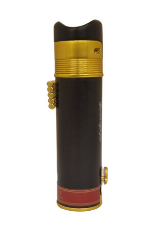Cohiba Partagas Özel Üretim 3 Torch Pürmüz Siyah Puro Çakmağı