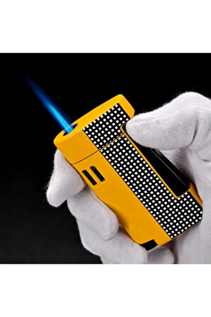 Cohiba Tek Torch Pürmüz Limitli Seri Sarı Puro Çakmağı