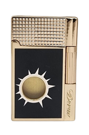 Vindiesel Soft Flame Siyah-Gold Desenli Çakmak