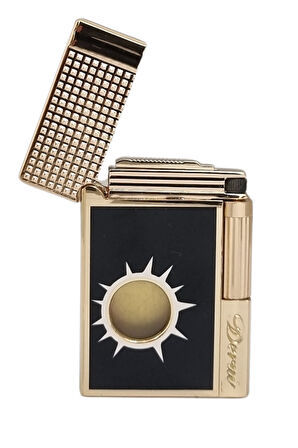 Vindiesel Soft Flame Siyah-Gold Desenli Çakmak