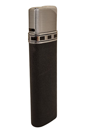 PremiumQuality Tek Torch Pürmüz Siyah Puro Çakmağı