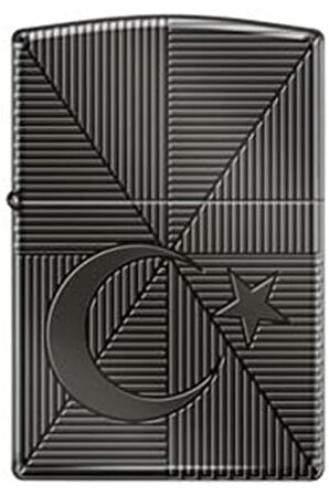 Zippo Çakmak 24095-000031 AE184965 TURKEY STAR AND MOON