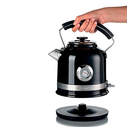 Ariete Moderna Kettle 1.7 Litre Siyah