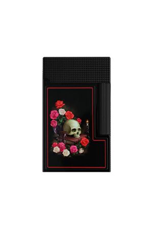 S.T. Dupont Ligne 2 Black Memento Mori Puro Çakmağı 16394