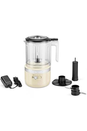 KitchenAid 5KFCB519EAC 1.19 Litre  Mutfak Robotu Krem