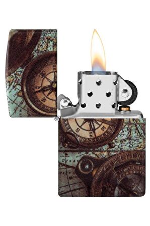 Zippo Çakmak 49916-100740 Compass Design