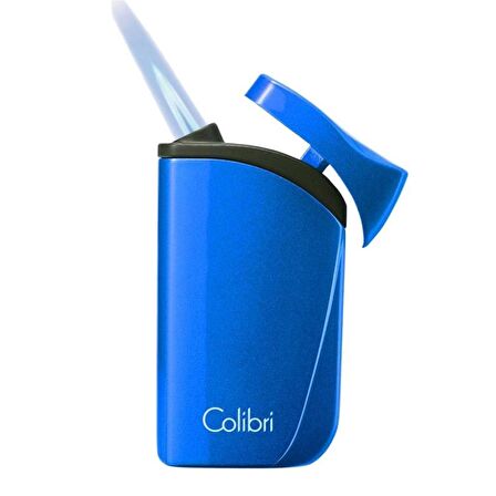 Colibri Falcon Metalik Mavi Puro Çakmağı