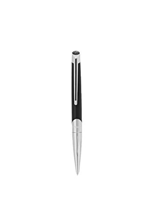 S.T. Dupont Siyah-Gümüş Tükenmez Kalem 405706