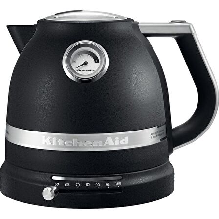 KitchenAid 5KEK1522EBK Artisan Cast Iron Black 1.5 Litre Kettle