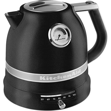 KitchenAid 5KEK1522EBK Artisan Cast Iron Black 1.5 Litre Kettle