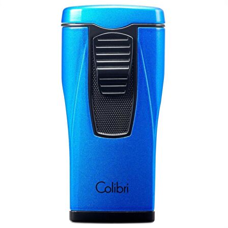 Colibri Monaco 3 Torch Pürmüz Metalik Mavi Puro Çakmağı