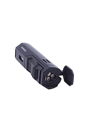Parmida 3 Torch Pürmüz Siyah Puro Çakmağı