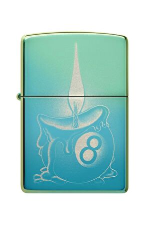 Zippo Çakmak 48615-103470 49191 Eight Ball Tattoo Design