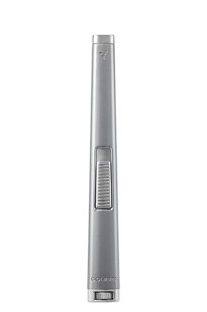 Colibri Aura Perde Alev Fırçalı Krom Masa Tipi Puro Çakmağı