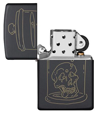 Zippo Çakmak Skull Design 49575-088033