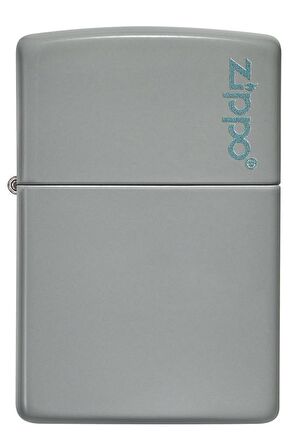 Zippo Çakmak 49452ZL-087045 Flat Grey Zippo Logo