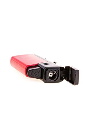 Parmida Tek Torch Pürmüz Kırmızı Puro Çakmağı