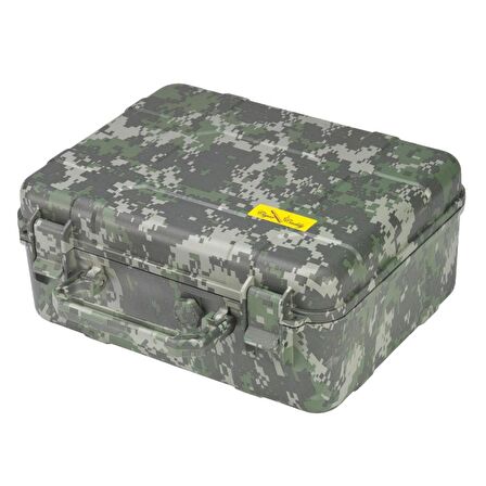 Cıgar Caddy 40 Kamuflaj Travel Humidor Puro Kutusu