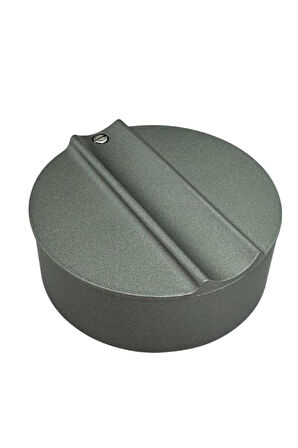 PQ Gunmetal Metal Döner Başlıklı Tekli Puro Küllüğü