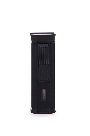 Parmida 3 Torch Pürmüz Mat Siyah-Metal Puro Çakmağı