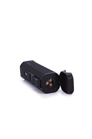 Parmida 3 Torch Pürmüz Mat Siyah-Metal Puro Çakmağı