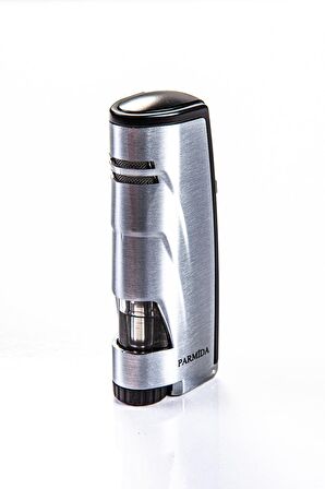 Parmida 3 Torch Gümüş Puro Çakmağı