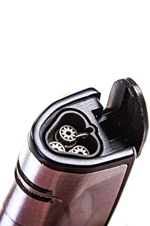 Parmida 3 Torch Gümüş Puro Çakmağı