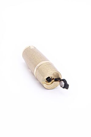Parmida 3 Torch Pürmüz Fırçalı Gold Metal Puro Çakmağı