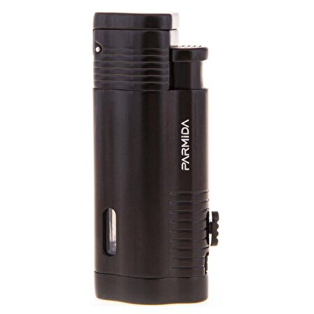 Parmida 3 Torch Pürmüz Siyah Puro Çakmağı