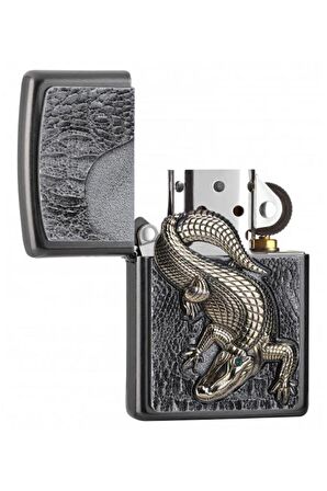 Zippo Çakmak 2006315 PL 28378 crocodile Emblem