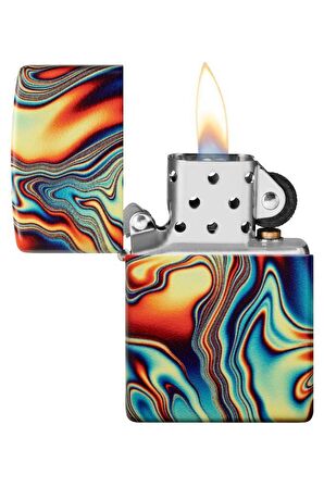 Zippo Çakmak 48612-103369 49193 Colorful Swirl Pattern