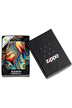 Zippo Çakmak 48612-103369 49193 Colorful Swirl Pattern