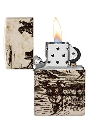 Zippo Çakmak 48518-103472 49352 Western Design