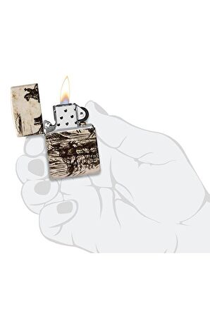 Zippo Çakmak 48518-103472 49352 Western Design