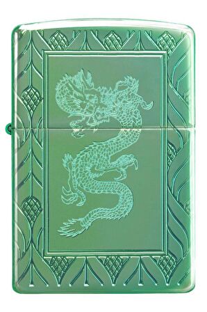 Zippo Çakmak 49054-075226 Armor Hp Green Elegant Dragon